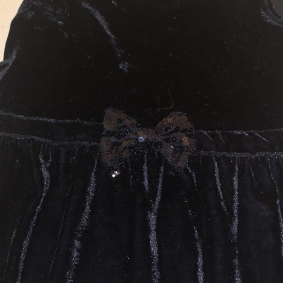 Black Suede Dress Kids - Picture 2 of 5